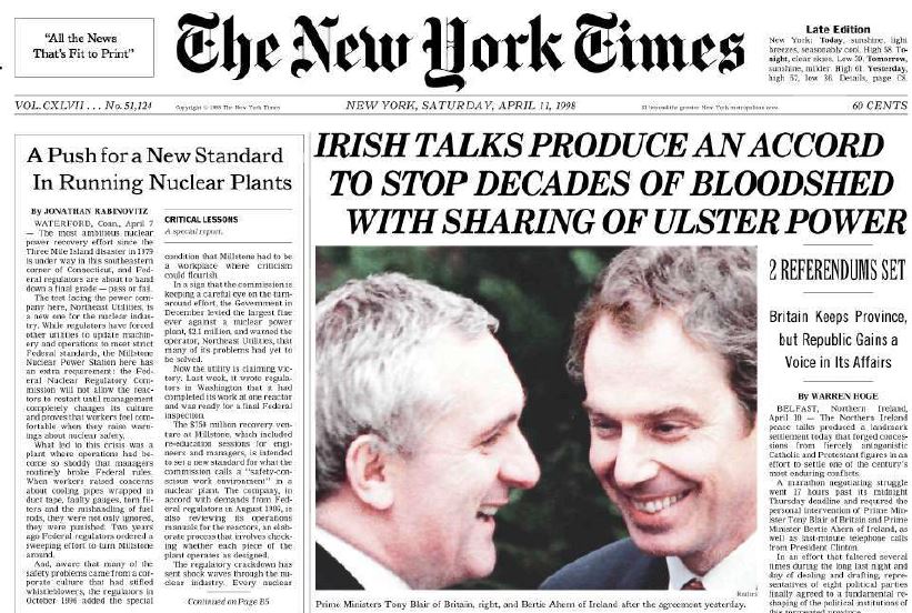 good friday agreement irlandia
