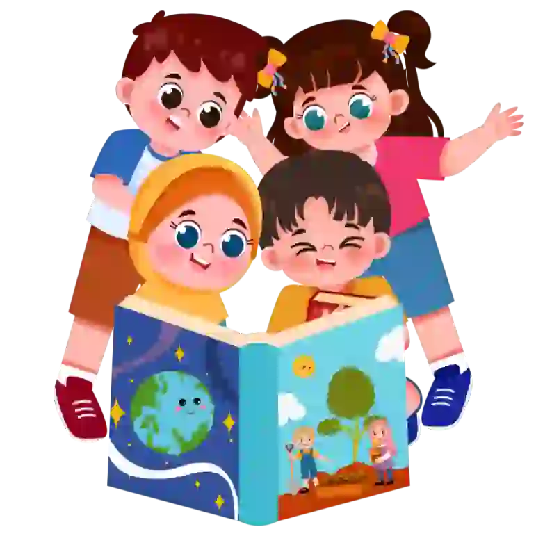 children learning