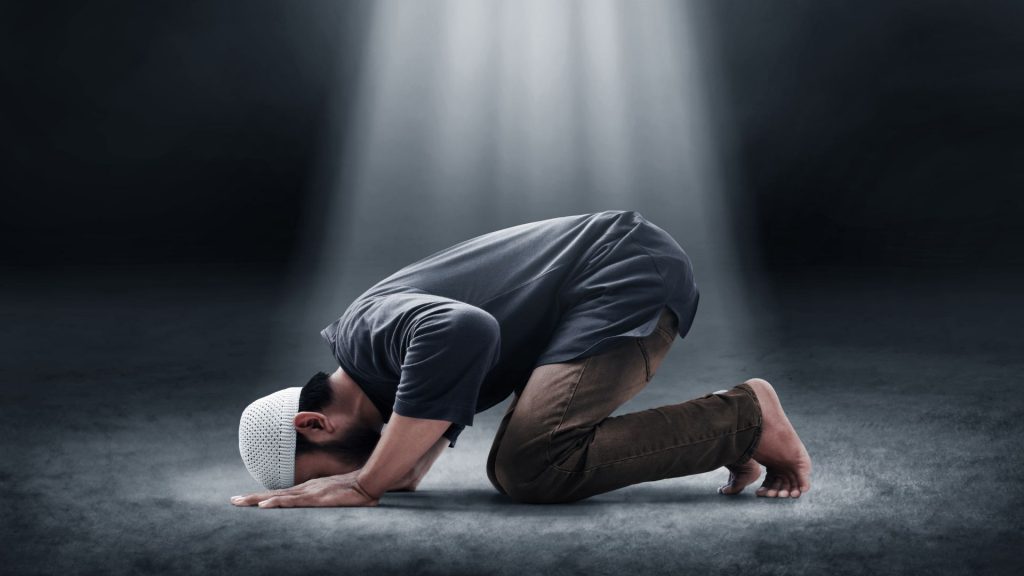 Shalat berdoa prayer
